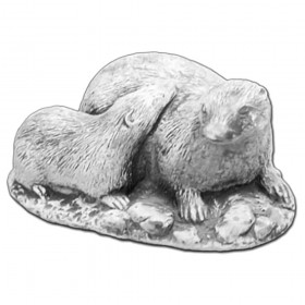 Скульптура Выдра