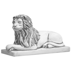 Скульптура Лев лежит
