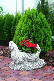 Вазон Курица-наседка