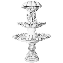 Фонтан скульптурный Дети под зонтом