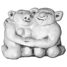 Фигурка Пара влюбленных гномов