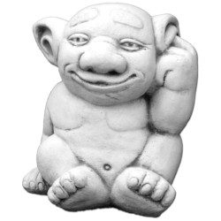 Фигурка Гном с пальцем в ухе