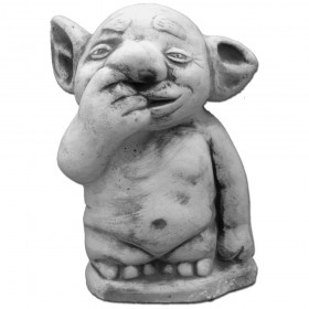 Фигурка малая Гном с пальцем в носу