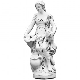 Скульптура Девушка с дельфином