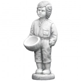 Скульптура современная Мальчик с лукошком