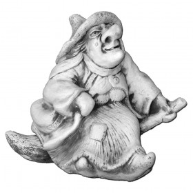 Скульптура Ведьма на метле