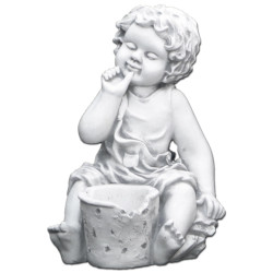 Скульптура современная Девочка с цветком