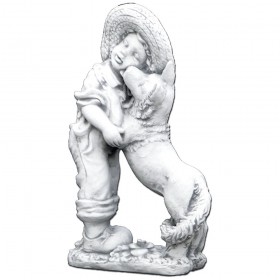 Скульптура классическая Мальчик с собакой