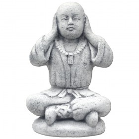 Скульптура Будды Ничего не слышу