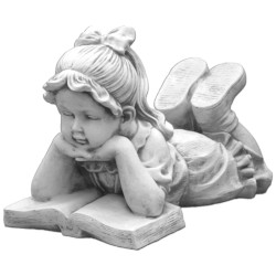 Скульптура современная Девочка читает книгу