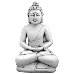 Скульптура Будда в саду