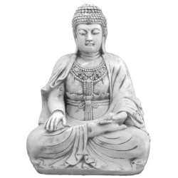 Скульптура Будда в позе лотоса