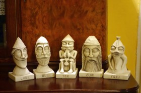 Скульптура Егэ- Бог в скандинавской мифологии