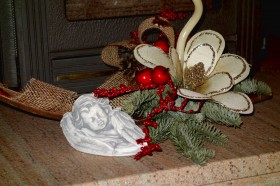 Скульптура Спящий ангел