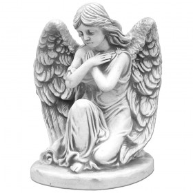 Скульптура Ангел девушка сидит