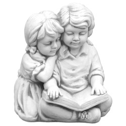 Скульптура Дети с книгой
