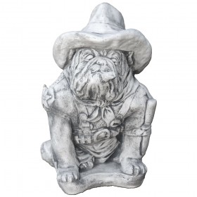 Скульптура Пёс-ковбой