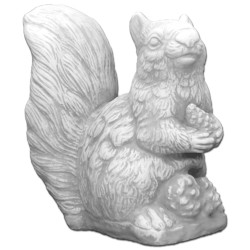 Скульптура Белка с шишкой