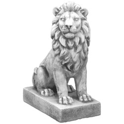 Скульптура Лев смотрит влево