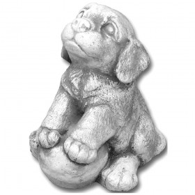 Скульптура Щенок с мячом