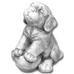 Скульптура Щенок с мячом