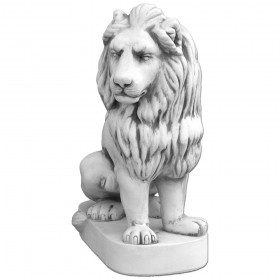 Скульптура Лев смотрит вправо