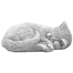 Скульптура Кошка спит