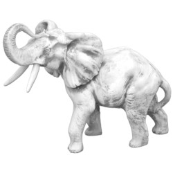 Скульптура декоративная Слон с поднятым хоботом