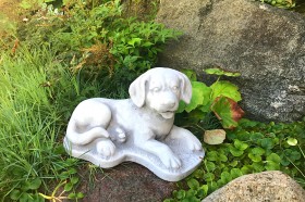 Скульптура декоративная Щенок