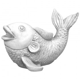 Скульптура Рыбка с трубкой для воды