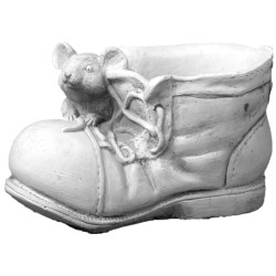 Вазон Ботинок с мышкой