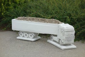 Скульптура  Седельный тягач