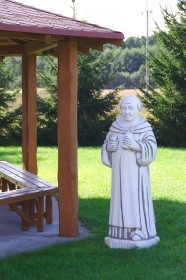 Скульптура Монах Дом Пьер Периньон большая