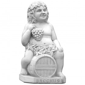 Скульптура античная Бахус на бочке