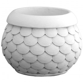 Вазон современный круглый