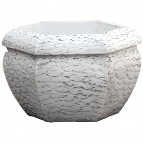 Вазон современный шестиугольный