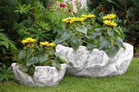 Вазон современный Камень