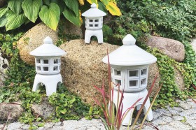 Фонарь японский круглый, большой