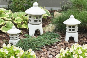 Фонарь японский круглый, большой