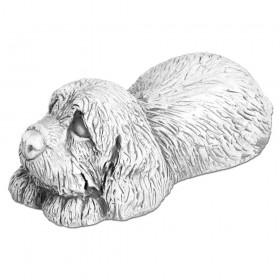 Скульптура  Щенок лежит