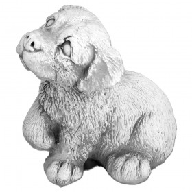 Скульптура  Щенок сидит