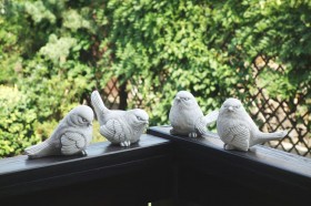 Скульптура Воробей