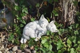 Скульптура  Котята спят