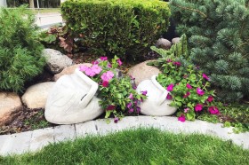 Вазон античный Амфора