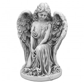 Скульптура Ангел-девочка с большими крыльями