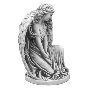 Скульптура Ангел-девочка с большими крыльями