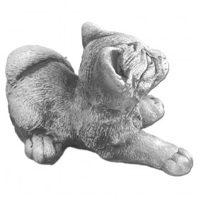 Скульптура  Котенок лежит