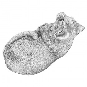 Скульптура  Кошка лежит