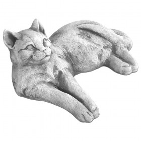 Скульптура  Кошка лежит