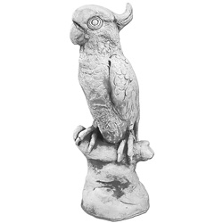 Скульптура  Попугай сидит на ветке